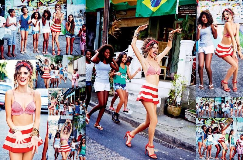 Alessandra Ambrosio por Ellen Von Unwerth para a Vogue Brasil de Setembro 2014 (Foto: Arquivo Vogue)