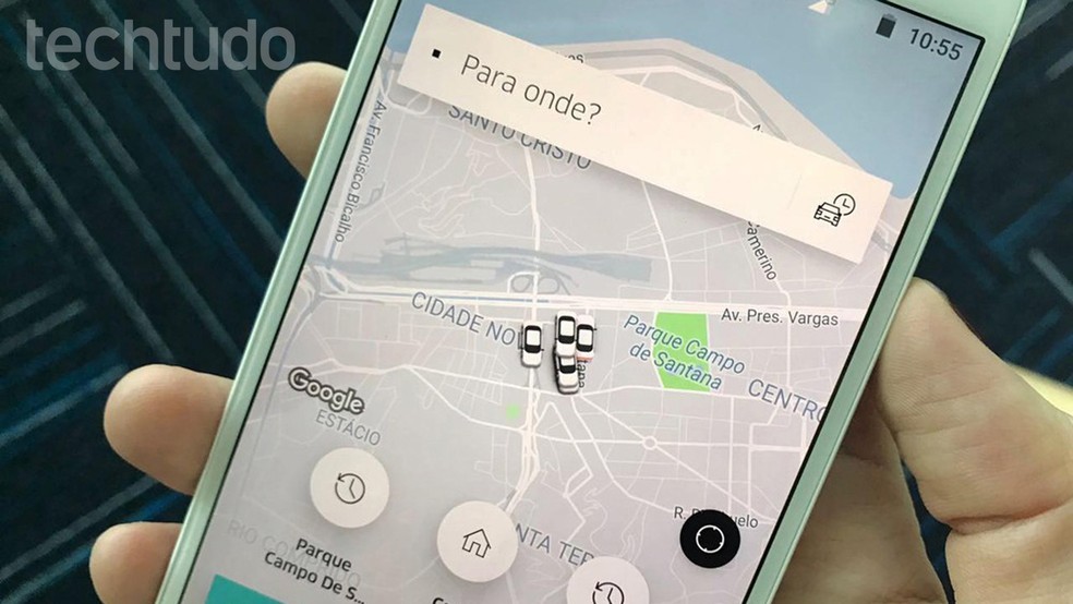 Uber tem regras de comportamento que devem ser seguidas pelos passageiros — Foto: Carolina Ochsendorf/TechTudo