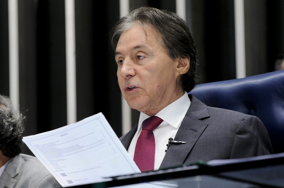 O presidente do Senado, Eunício Oliveira (PMDB-CE) (Foto: Waldemir Barreto/Agência Senado)