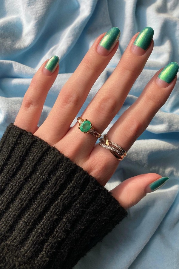 Nail art fácil Inspirações simples para apostar nas unhas decoradas (Foto: Reprodução / Instagram)