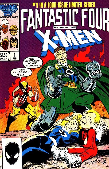 'Fantastic Four vs X-Men' (1987) (Foto: Divulgação)