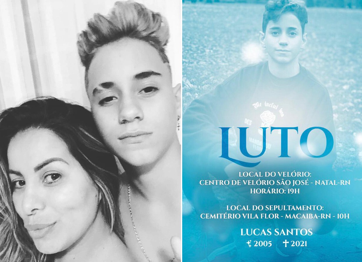 Walkyria Santos e o filho, Lucas (Foto: Reprodução/Instagram/Divulgação)