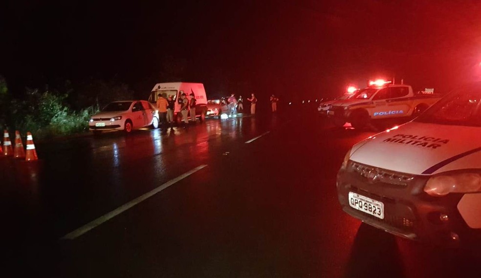 Blitz realizada pela polícia na área da 10ª RPM — Foto: Polícia Militar/Divulgação