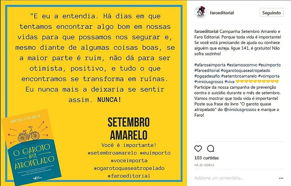 Ja Passei Por Isso Diz Autor Que Escreveu Livro Usado Em Campanha De Valorizacao Pela Vida Zona Da Mata G1