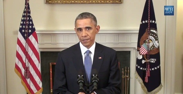 Barack Obama em pronunciamento sobre Cuba (Foto: Reprodução/ YouTube)
