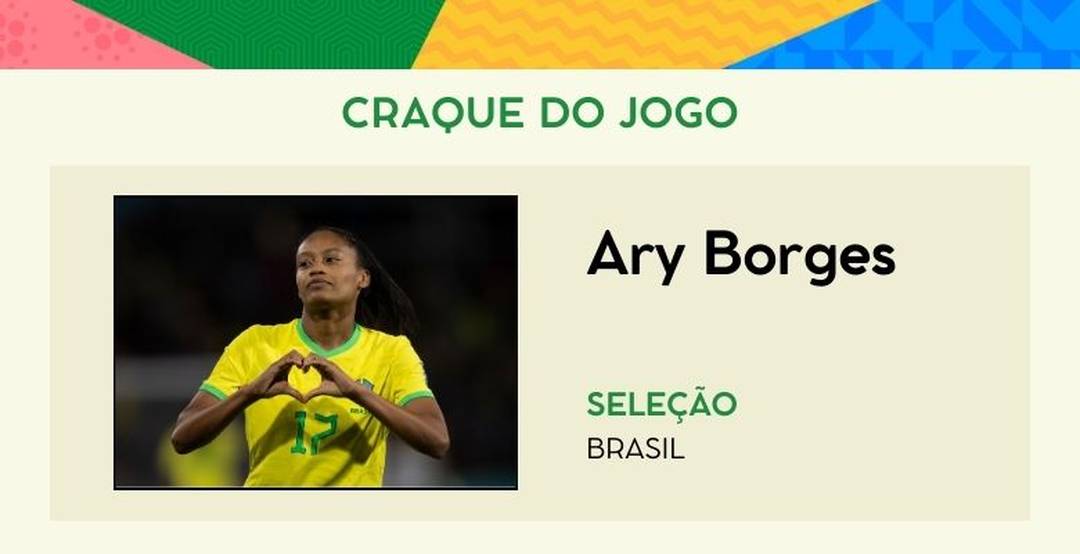 Ary Borges foi a craque do jogo