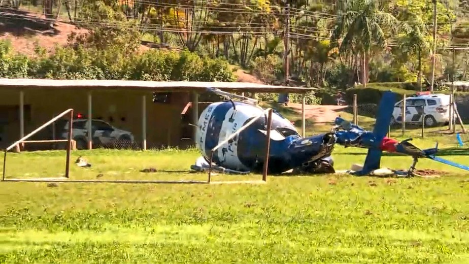 Peritos da AeronÃ¡utica vÃ£o apurar causas de acidente com helicÃ³ptero onde estava governador do ES 