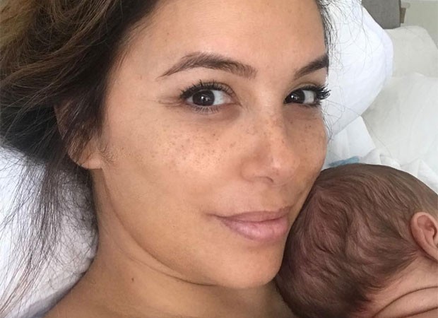 Eva Longoria e filho (Foto: Reprodução)