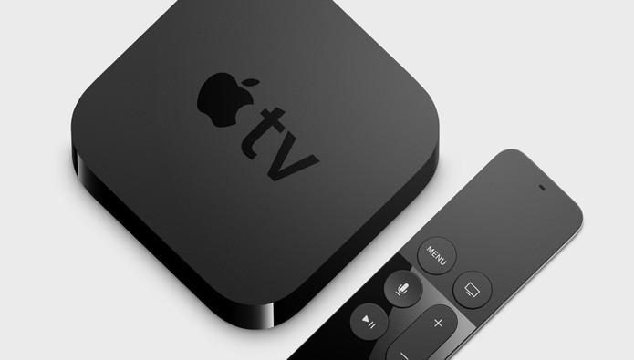 Nova Apple TV traz controle com touchpad e compatibilidade com Siri (Foto: Divulgação/Apple)