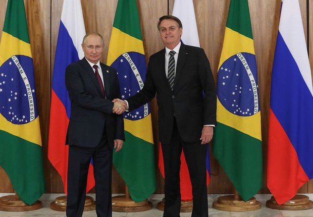 Bolsonaro conversa com Putin sobre cooperação (Foto: © Arquivo/Agência Brasil)