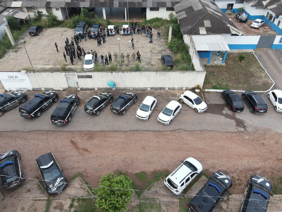 Operação foi realizada na manhã desta quinta-feira (13) — Foto: Polícia Civil
