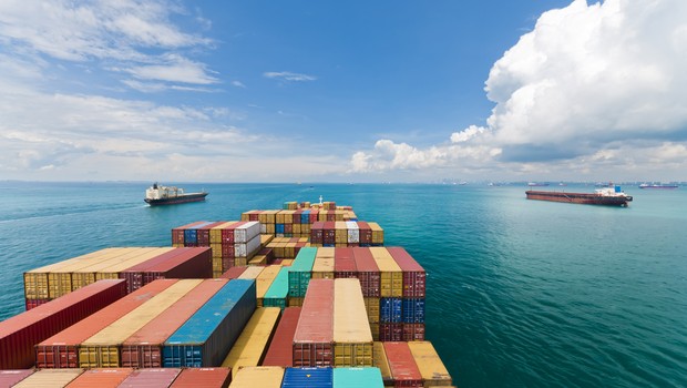 Contêineres ; portos ; PIB do Brasil ; exportação ; importação ; balança comercial ;  (Foto: Getty Images/Arquivo)
