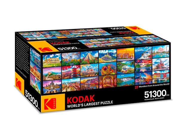 Kodak lança o maior quebra-cabeça do mundo (Foto: reprodução)