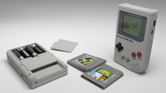 Primeira vers?o do Game Boy tinha tela em fundo verde e jogos em preto e branco (Foto: Reprodu??o)