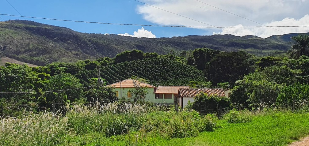 Casa típica de um pequeno produtor rural. — Foto: Jonatam Marinho