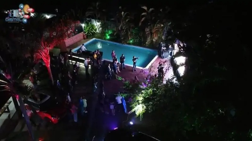 Local onde influenciadores estão há 5 dias  — Foto: Reprodução