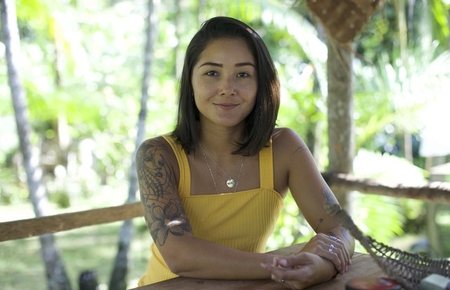 A atleta e influenciadora Larissa Noguchi embarca na campanha da Natura Ekos para preservação da Amazônia (Foto: Divulgação)
