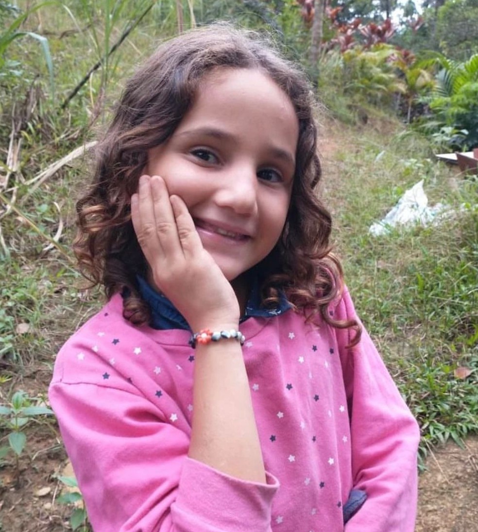 Yasmim, de 8 anos, filha de Lucimar — Foto: Divulgação/Redes sociais