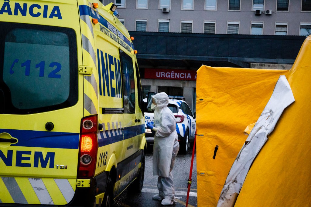 Portugal tem passado por uma crise sanitária com um aumento expressivo no número de casos de coronavírus (Foto: Getty Images)