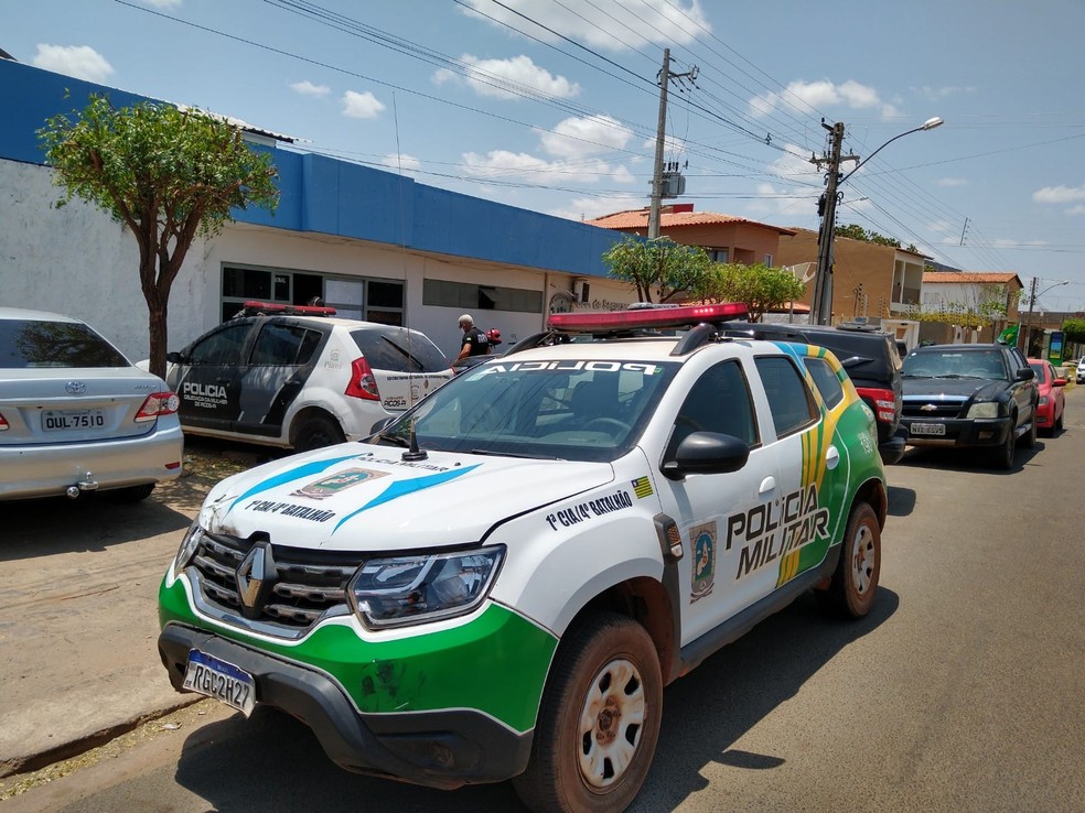 Polícia Militar de Picos — Foto: Antônio Rocha /TV Clube