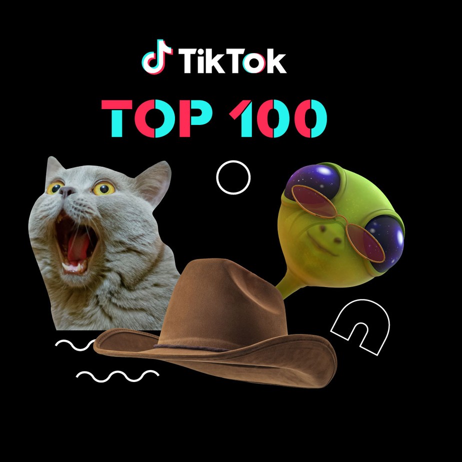 Lista do app TikTok