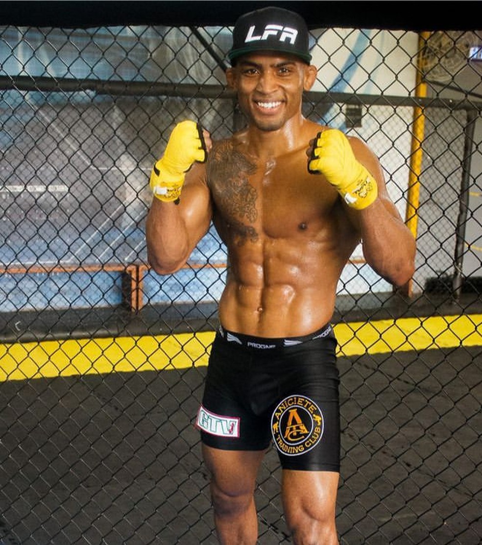 Carlos Mota durante treinamento — Foto: Reprodução/ Instagram 