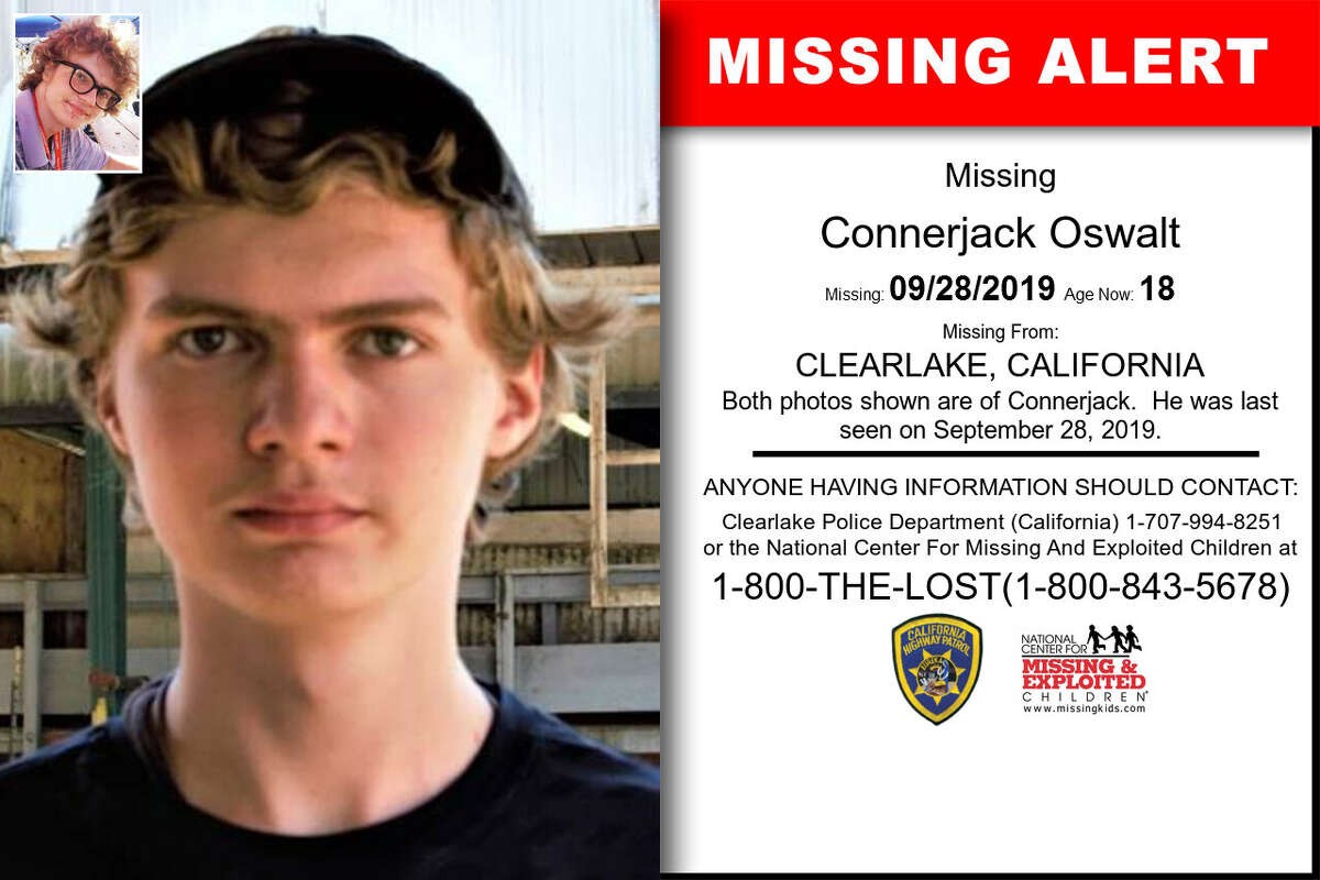 Connerjack Oswalt havia desaparecido em setembro de 2019  (Foto: reprodução Internet)