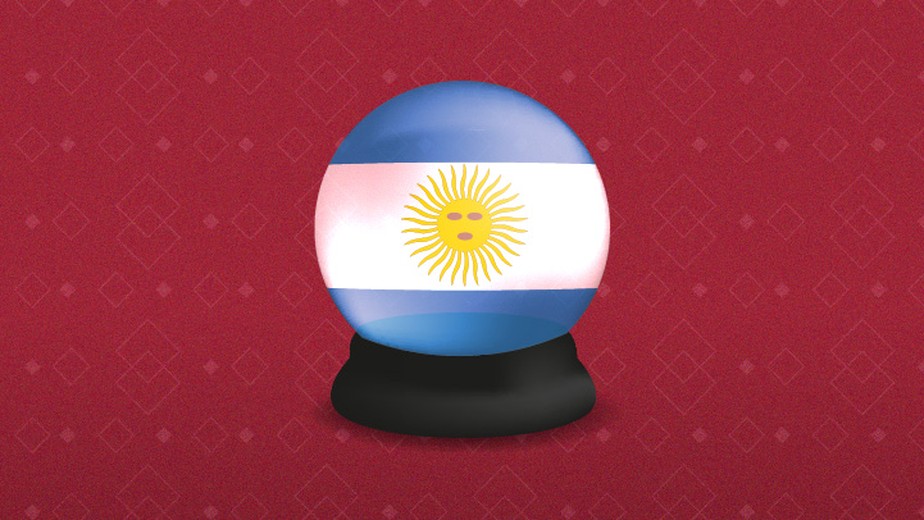 Argentina é a seleção mais provável de chegar na final, de acordo com a Bola de Cristal da Copa