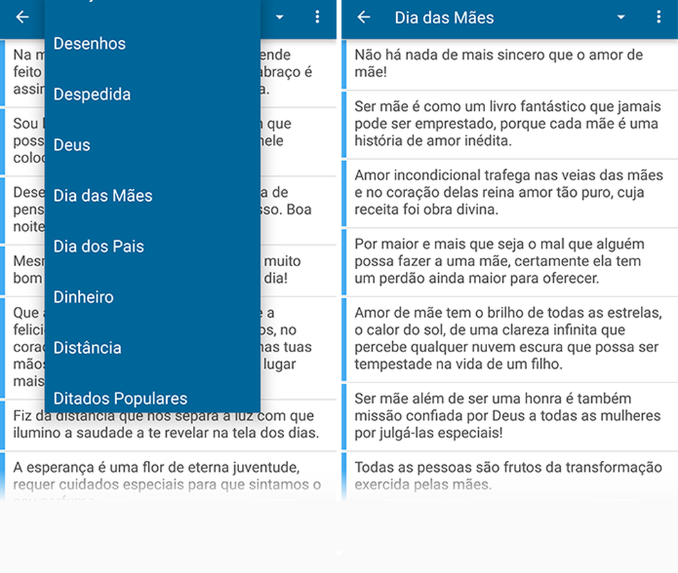 Mensagem De Dia Das Maes Lista Reune Apps Gratis Com Frases Para Android Apps Techtudo
