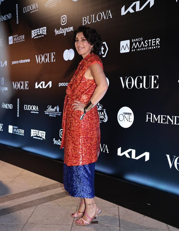 Paula Mageste, CEO da Globo Condé Nast, no Baile Vogue (Foto: Rafael Cusato/ Ed. Globo)