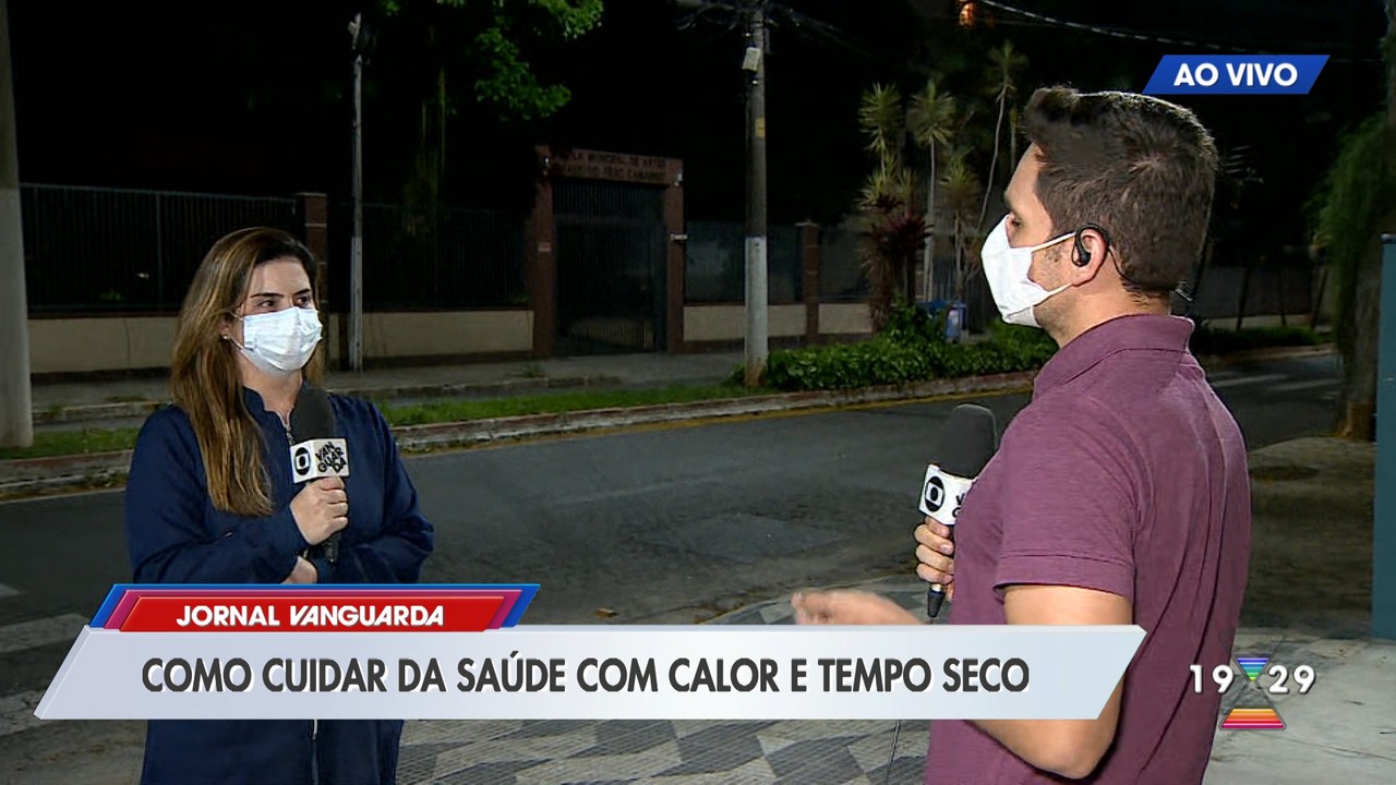 Especialista dá dicas de como cuidar da saúde no tempo seco