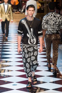 Desfile da Dolce & Gabbana na Semana de Moda de Milão 