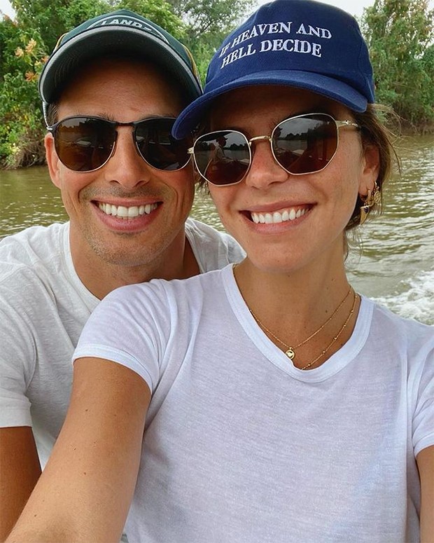 Cauã Reymond e Mariana Goldfarb (Foto: Reprodução/ Instagram)