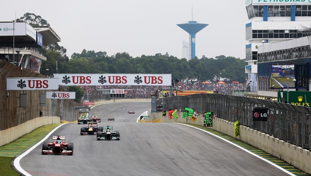 GP do Brasil de Fórmula 1 no autódromo de Interlagos (Foto: Getty Images)
