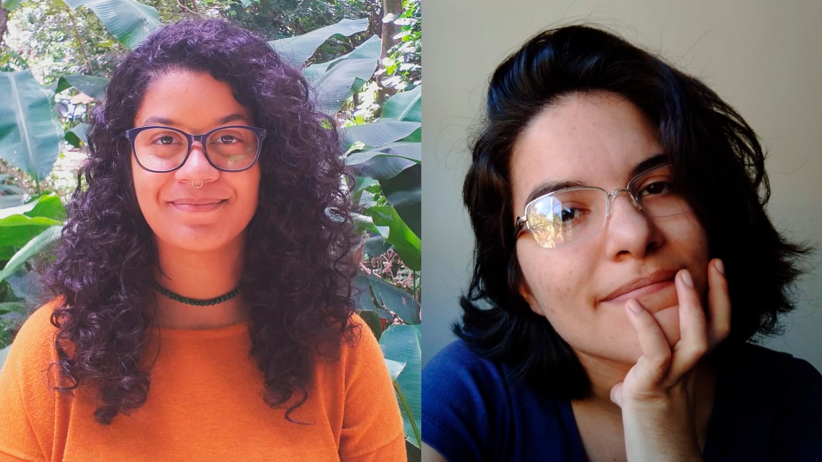 Amanda Campos e Inês Comarella são duas das 30 pessoas selecionadas para o Programa de Formação em Biologia e Ecologia Quantitativas (Foto: Divulgação)
