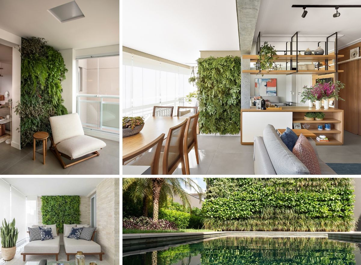 Confira 40 ideias de jardim vertical para se inspirar (Foto: Divulgação | Montagem: Casa e Jardim)