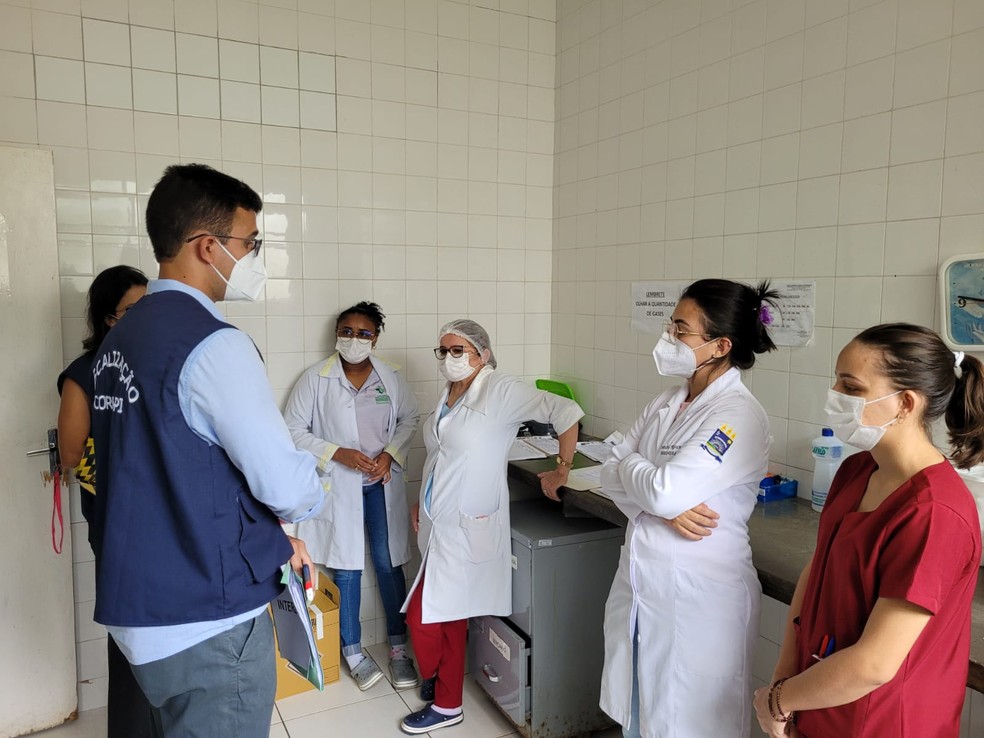 Conselho interdita enfermagem do hospital municipal de Pio IX, no Piauí — Foto: Coren-PI