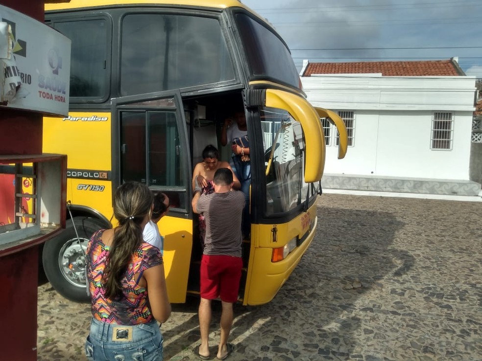 MÃ£e deu Ã  luz dentro de Ã´nibus com ajuda do Samu no PiauÃ­. â Foto: Arquivo pessoal