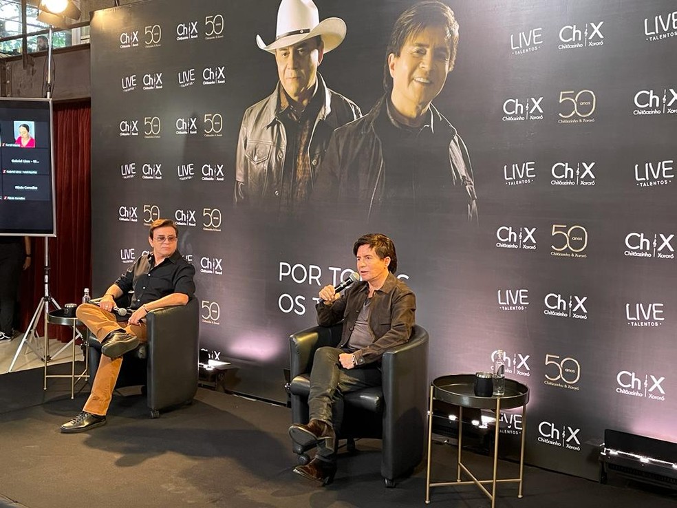 Chitãozinho e Xororó celebram 50 anos de carreira; comemoração terá  musical, série, documentário e gibi para crianças | Campinas e Região | G1