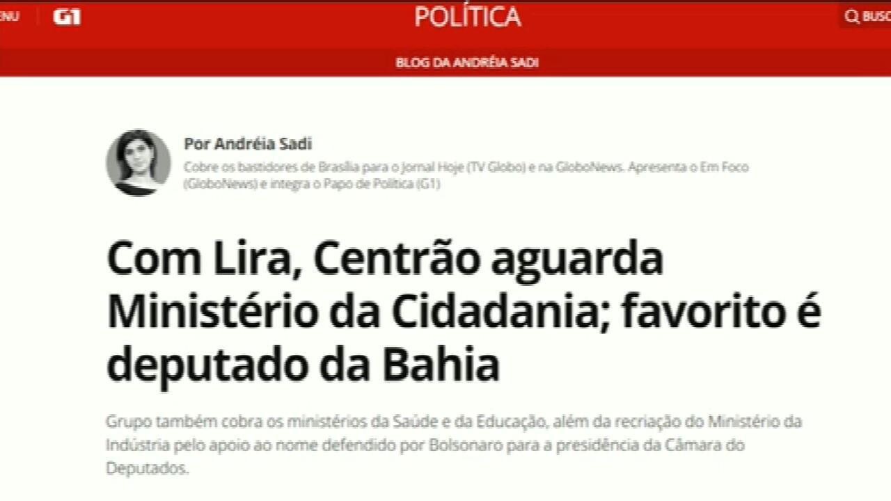 Sadi: Com Lira, Centrão aguarda Ministério da Cidadania