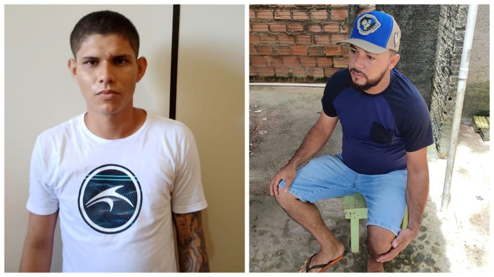 João Victor da Silva Sousa (“Vitinho”) e Antônio Flaviano Soares de Oliveira foram presos — Foto: Redes Sociais