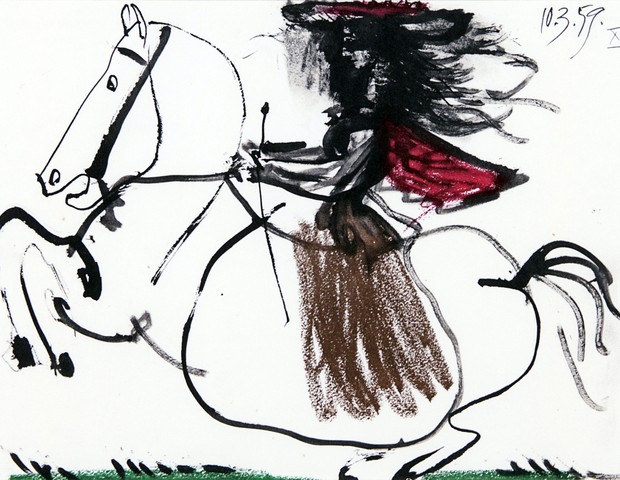 Picasso cavalo (Foto: reprodução)
