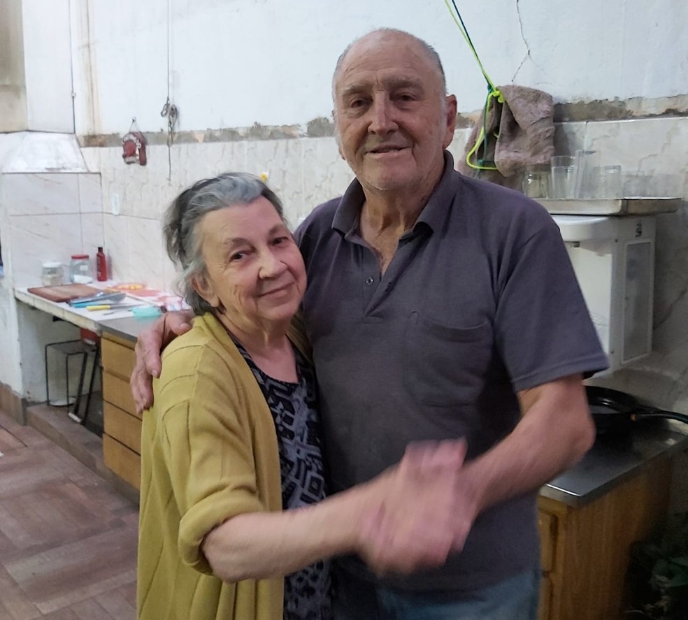 Nathalino e a esposa � Foto: Arquivo pessoal