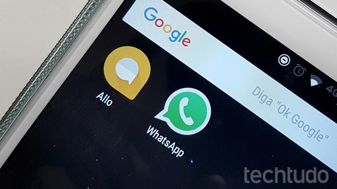 [marca] Google Allo e WhatsApp (Foto: Thássius Veloso/TechTudo)