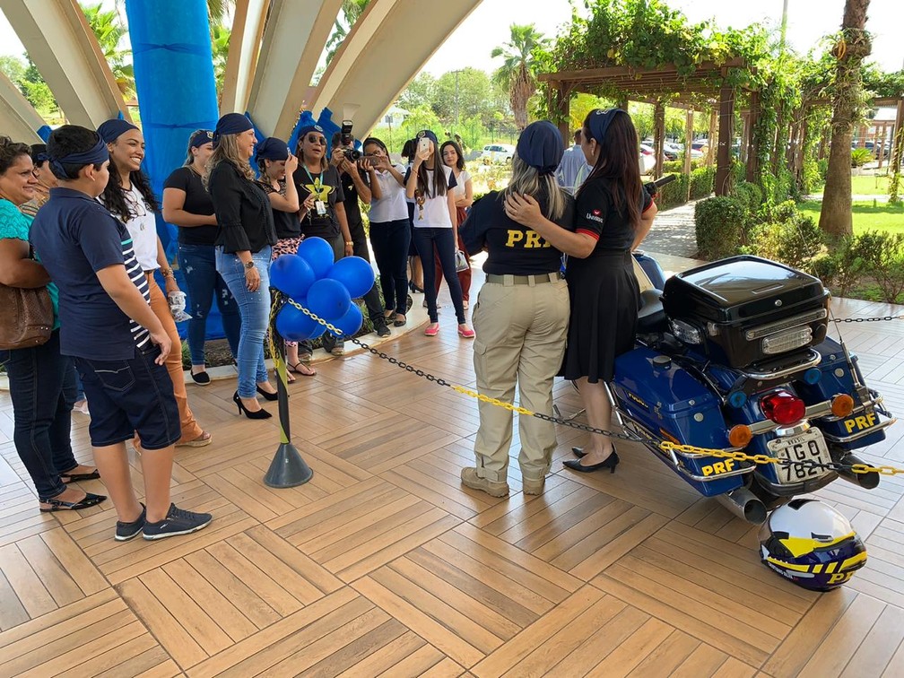 Fotografias e passeios também foram realizados durante a ação — Foto: Marcelo Souza/TVCA