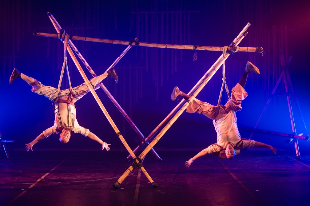 Espetáculo ‘Simbad, o Navegante’, do Circo Mínimo de São Paulo — Foto: Paulo Barbuto