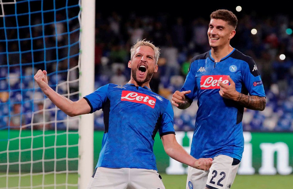O belga Dries Mertens tem cinco gols na Liga dos Campeões da atual temporada — Foto: Reuters
