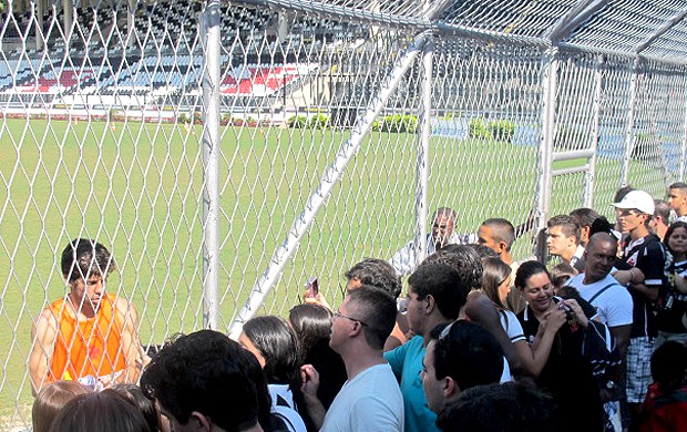 Juninho treino Vasco (Foto: André Casado / Globoesporte.com)