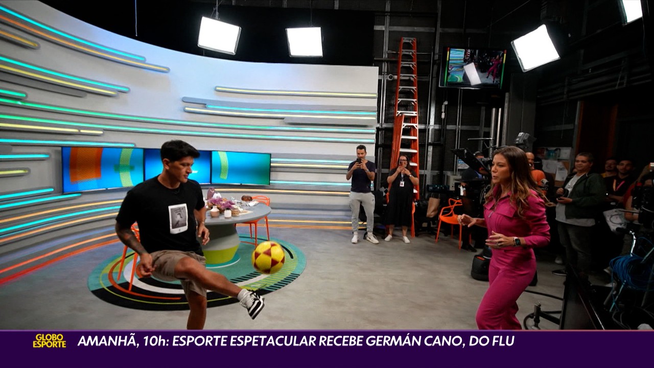 Amanh&atilde;, 10h: Esporte Espetacular recebe Germ&aacute;n Cano, do Flu
