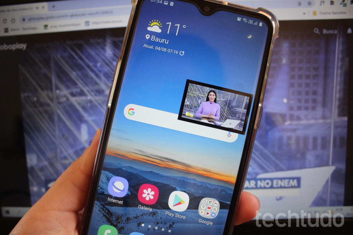 Como assistir ao Globoplay com player flutuante enquanto mexe no celular